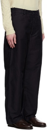 CASEY CASEY Navy Hamnet Trousers