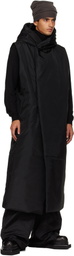 Rick Owens DRKSHDW Black Concordians Hooded Vest