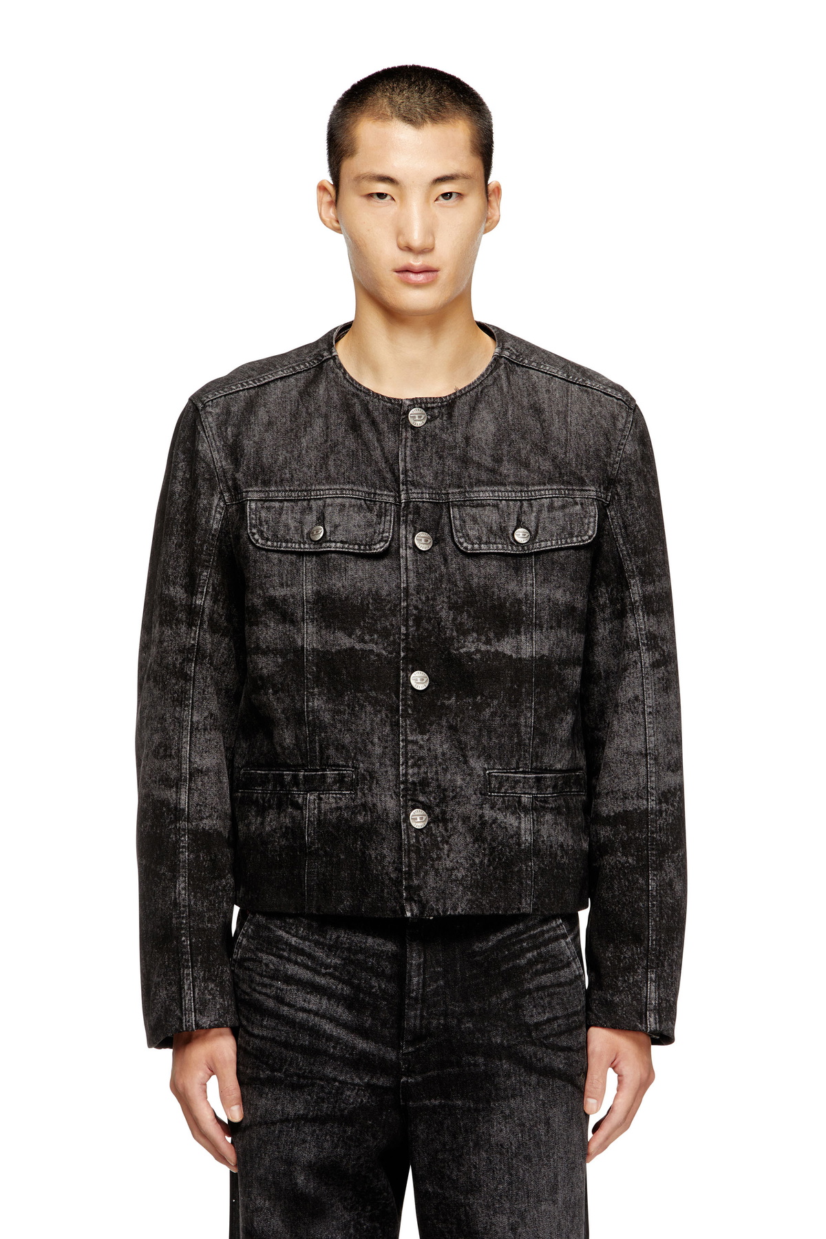 Diesel Black J-Warrett-Poster Jacket Diesel