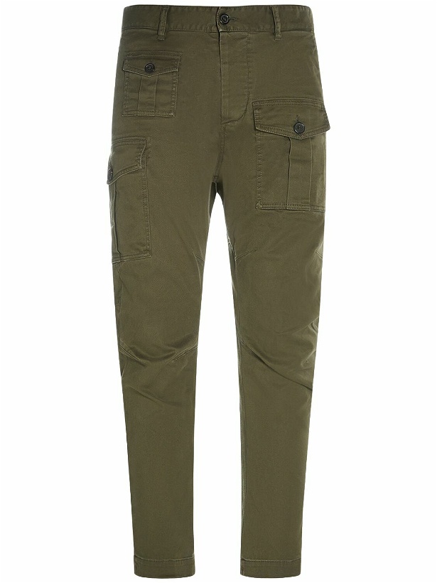 Photo: DSQUARED2 - Sexy Cargo Stretch Cotton Pants
