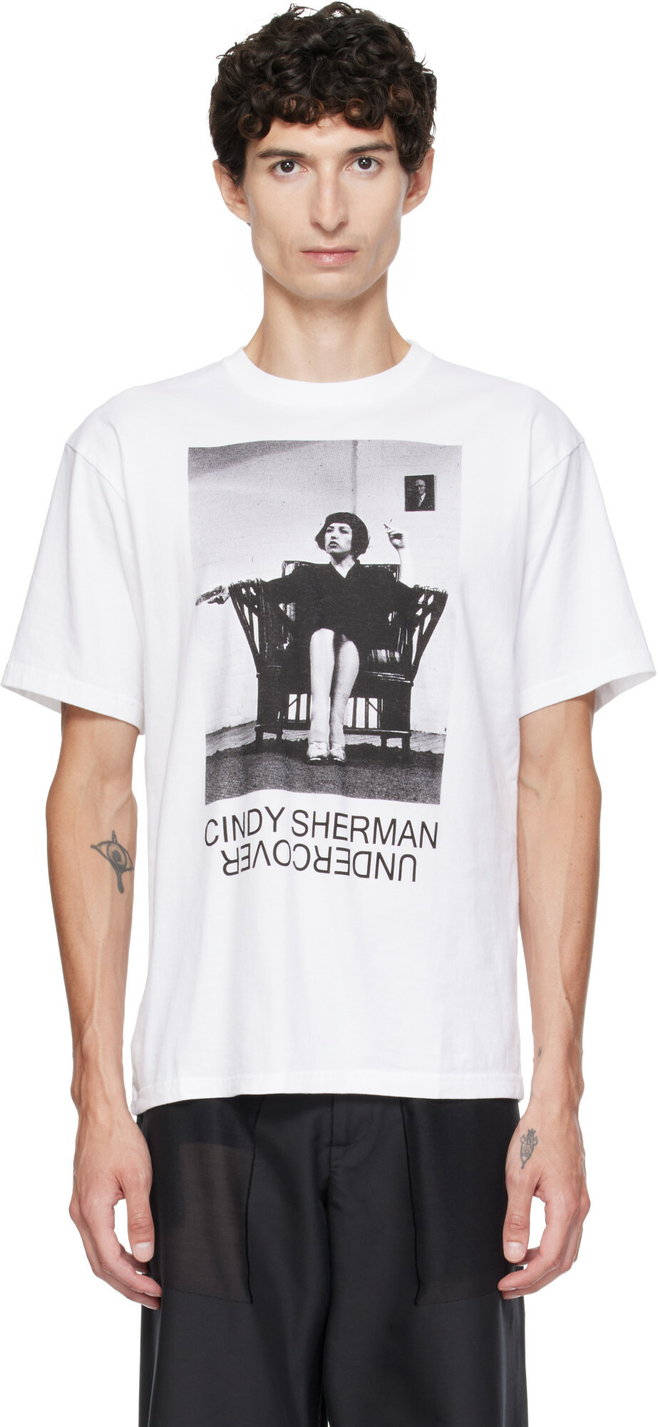 Undercover Black Cindy Sherman Edition Scared Girl T-Shirt Undercover