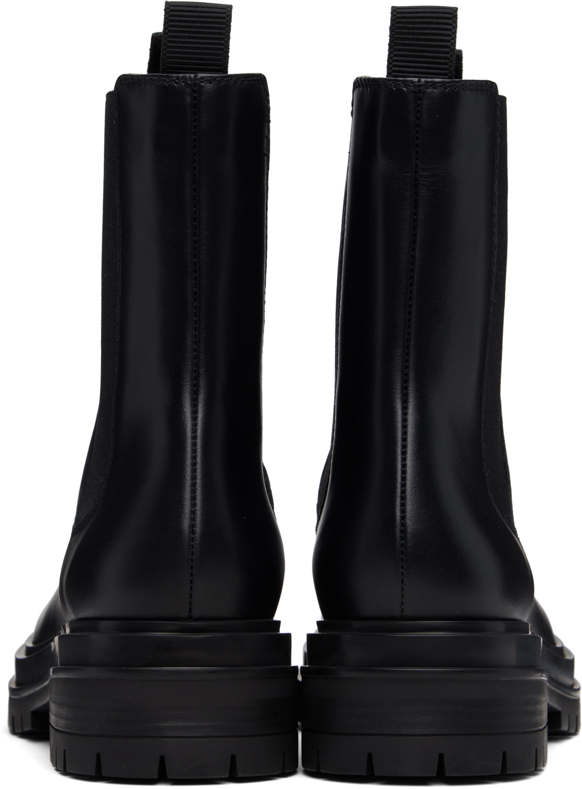 Gianvito Rossi Black Chester Chelsea Boots