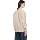 LEMAIRE Beige Scarf Blouse