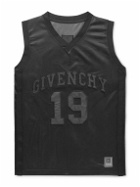 Givenchy - Logo-Appliquéd Mesh Tank Top - Black