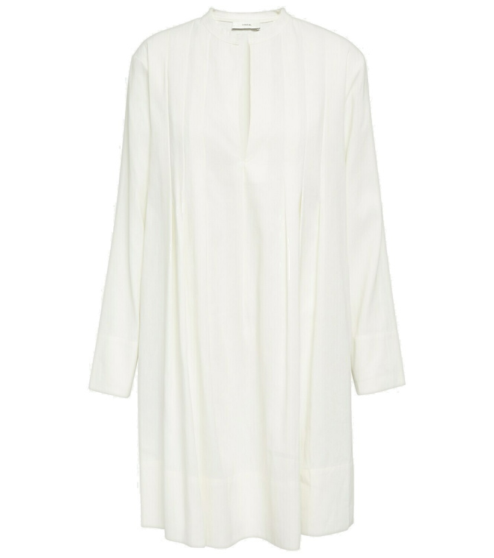 Photo: Vince Trapeze linen-blend minidress