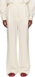 Holzweiler Off-White Summer Relaxed Trousers
