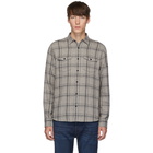 Frame Grey Double Flap Pocket Shirt