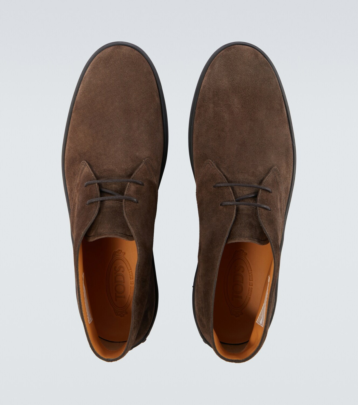 Tod's Suede combat boots