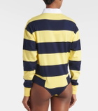 Coperni Striped cotton bodysuit