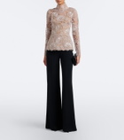 Elie Saab Guipure lace top