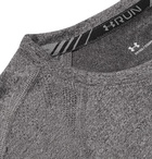 Under Armour - Swyft Slim-Fit Mélange Threadborne HeatGear T-Shirt - Men - Gray