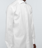 Zegna - Long-sleeved cotton poplin shirt