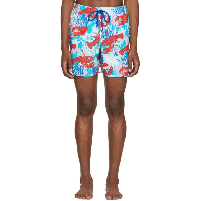 Photo: Vilebrequin Blue Lobster Moorea Swim Shorts