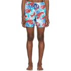 Vilebrequin Blue Lobster Moorea Swim Shorts