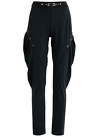 High Hurry Panelled Stretch-jersey Trousers Navy