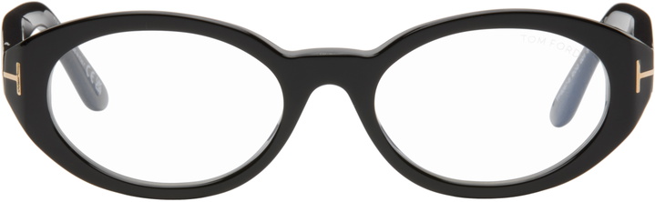 Photo: TOM FORD Black Oval Glasses