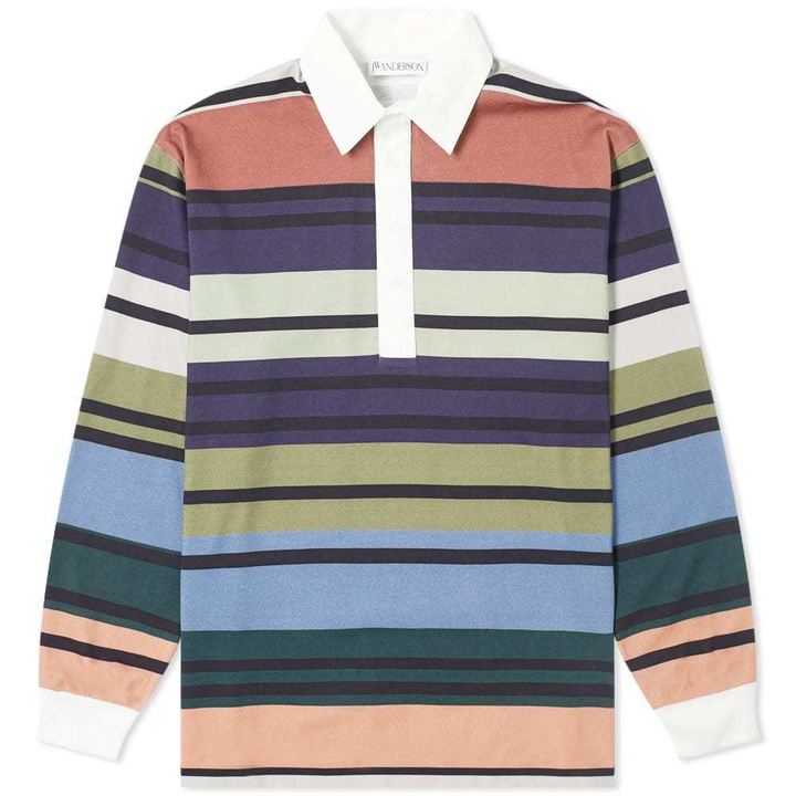 Photo: JW Anderson Striped Rugby Shirt Multi