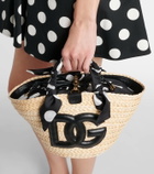 Dolce&Gabbana Kendra Medium raffia tote bag