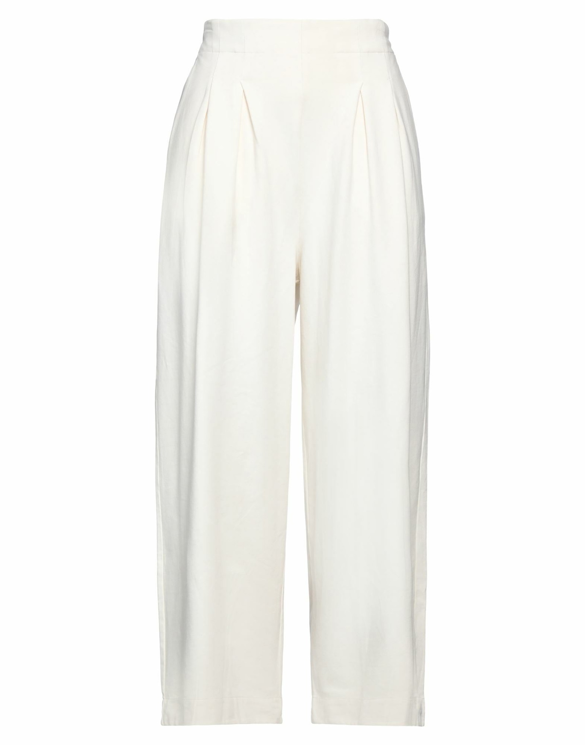 Alessia Santi Womens Pants Ivory
