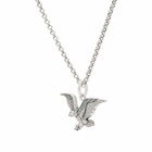 Serge DeNimes Men's Eagle Necklace in Silver 