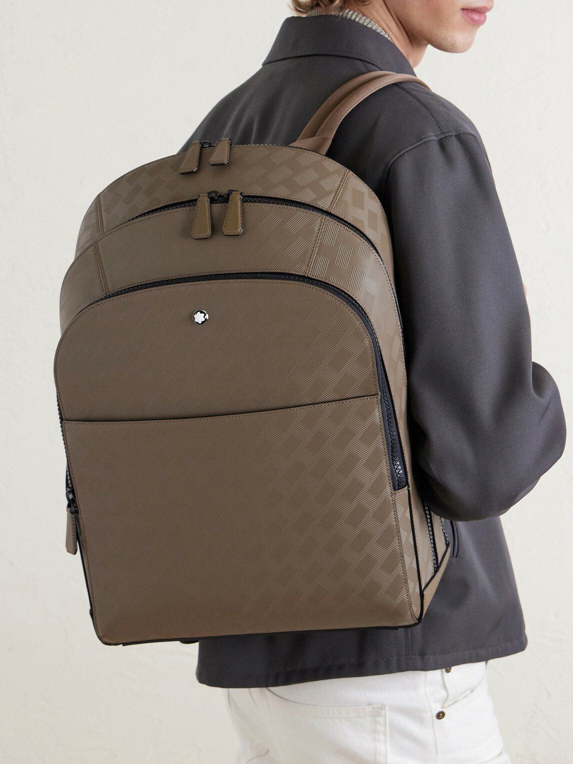 Montblanc - Extreme 3.0 Large Textured-Leather Backpack