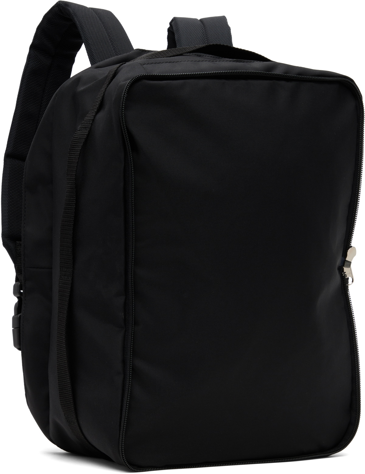 Comme des Garçons Homme Deux Black Nylon Taffeta Backpack
