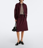 Prada Patent leather loafer pumps