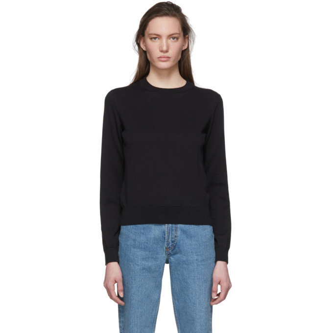 A.P.C. Black Cashmere Juliette Sweater