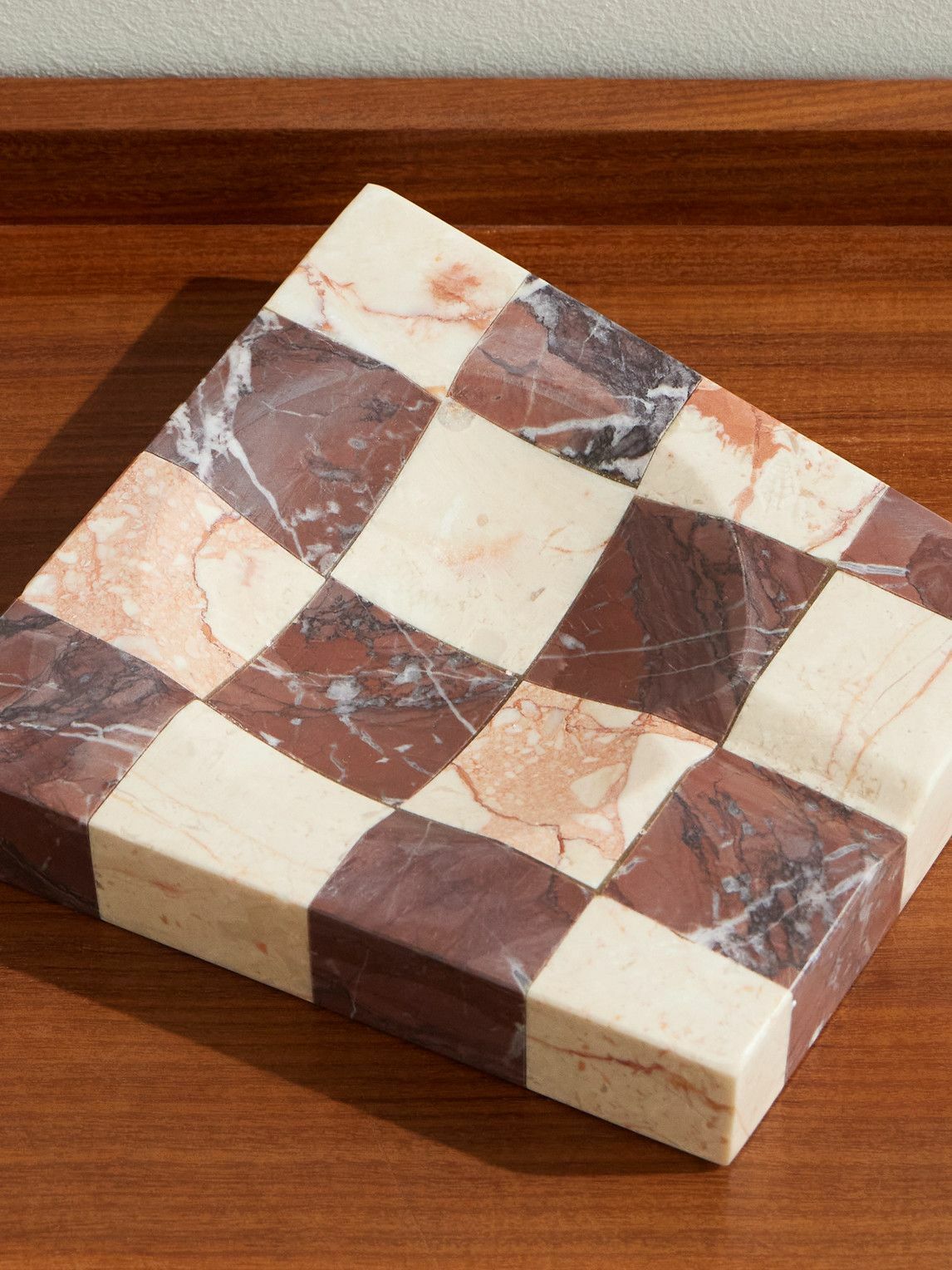 Soho Home - Calabria Checked Marble Ashtray