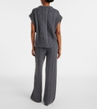 Lisa Yang Hayley cable-knit cashmere sweater vest