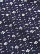 Orlebar Brown - Hibbert Bandana Camp-Collar Floral-Print Voile Shirt - Blue