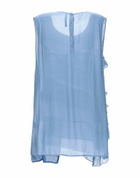 Manila Grace Womens Top Pastel in Blue