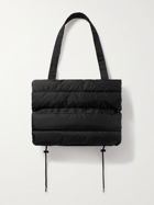 CRAIG GREEN - Lace-Detailed Quilted Nylon Tote Bag - Black