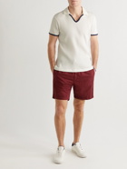 Orlebar Brown - Ribbed Cotton Polo Shirt - Neutrals