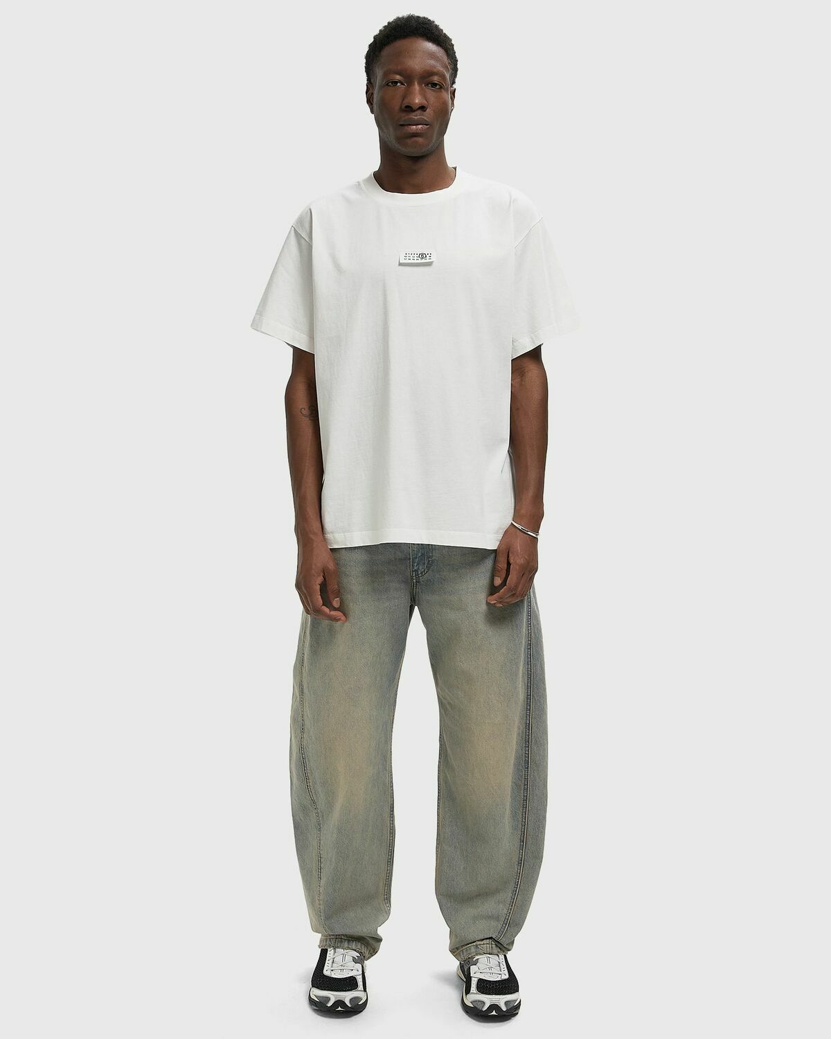 Maison Margiela MM6 T-SHIRT White Mens Shortsleefe