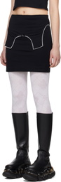 I'm Sorry by Petra Collins SSENSE Exclusive Black JennyFax Edition Sister Miniskirt