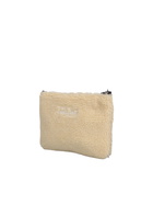 MC2 Saint Barth Beige Sherpa Bandanna Logo Pochette