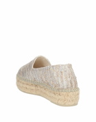 Manebí Womens Espadrilles Platinum