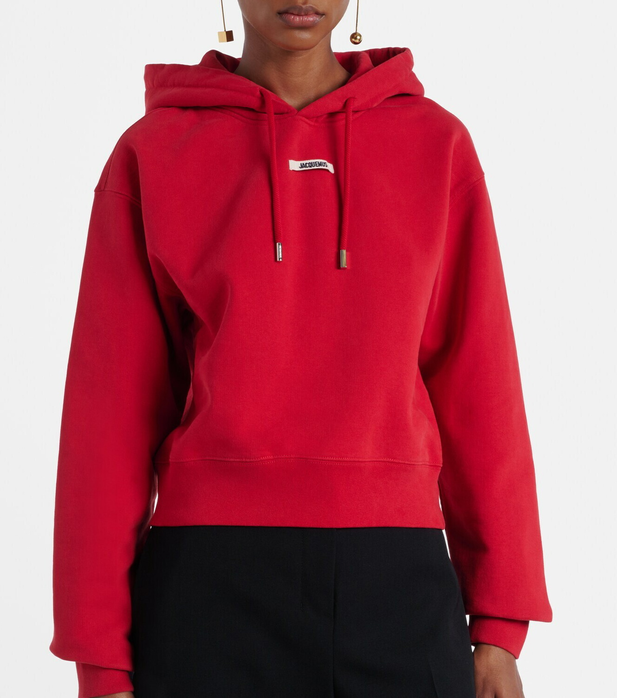 Jacquemus Gros Grain cotton hoodie