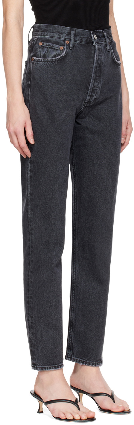 AGOLDE Black 90s Pinch Waist Jeans