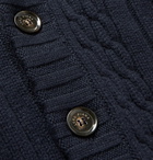 Loro Piana - Cable-Knit Baby Cashmere Cardigan - Blue