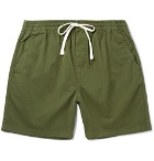 J.Crew - Stretch-Cotton Twill Drawstring Shorts - Men - Green