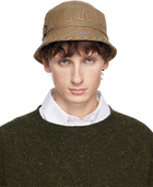 Maison Margiela Brown Wool Hat