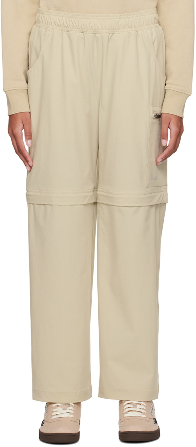 Dime Beige Zip Off Trousers