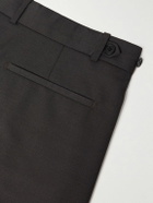 The Row - Mista Straight-Leg Virgin Wool and Mohair-Blend Trousers - Brown
