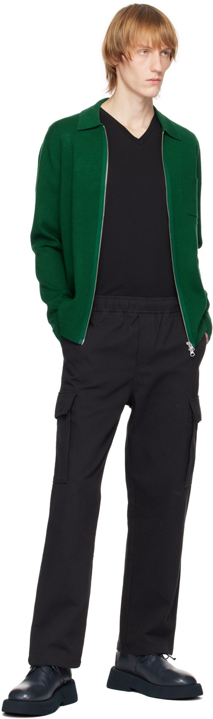 Samsøe Samsøe Green Guna X Zip Cardigan