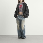 Diesel Women's F-Slimmy Hoodie in Grey