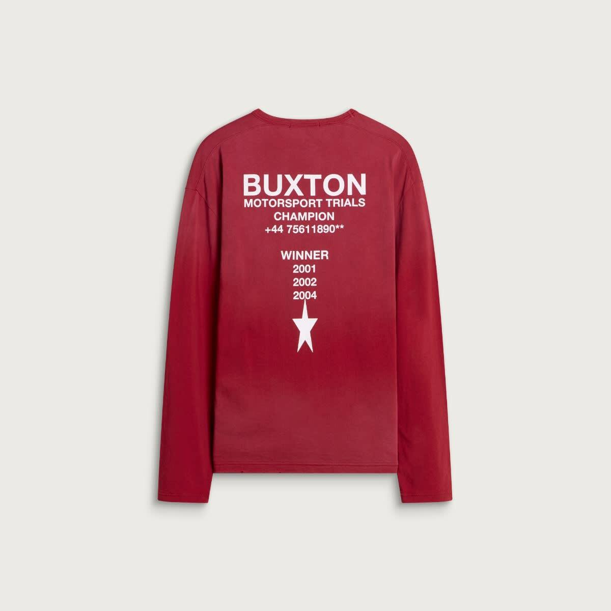 END. x Cole Buxton Men's World Trials Long Sleeve in Red