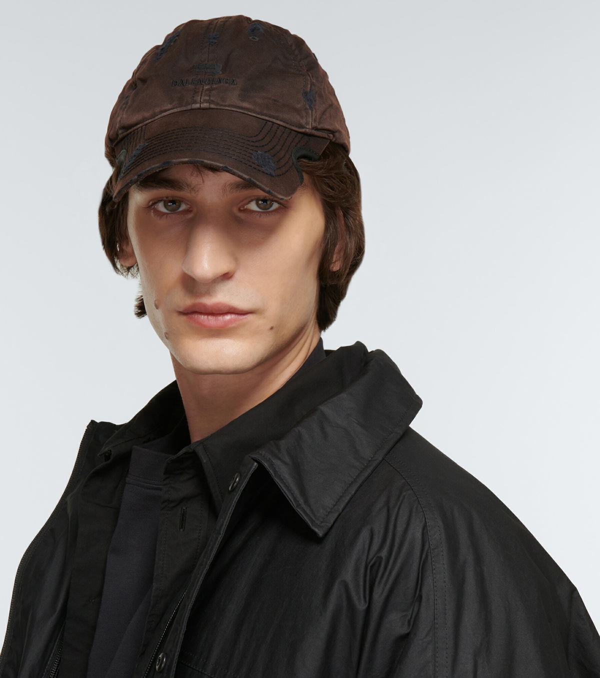 Balenciaga - Distressed baseball cap Balenciaga