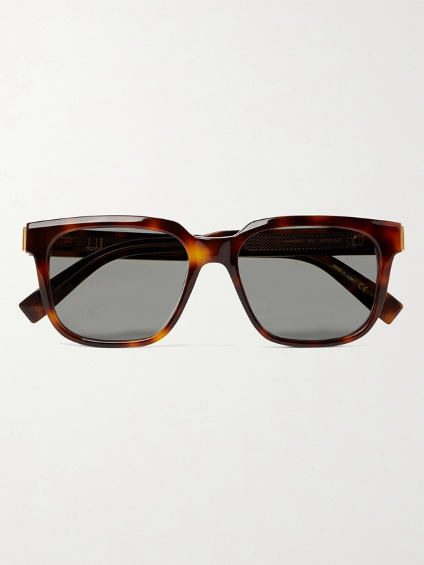 Photo: DUNHILL - Square-Frame Tortoiseshell Acetate Sunglasses - Tortoiseshell